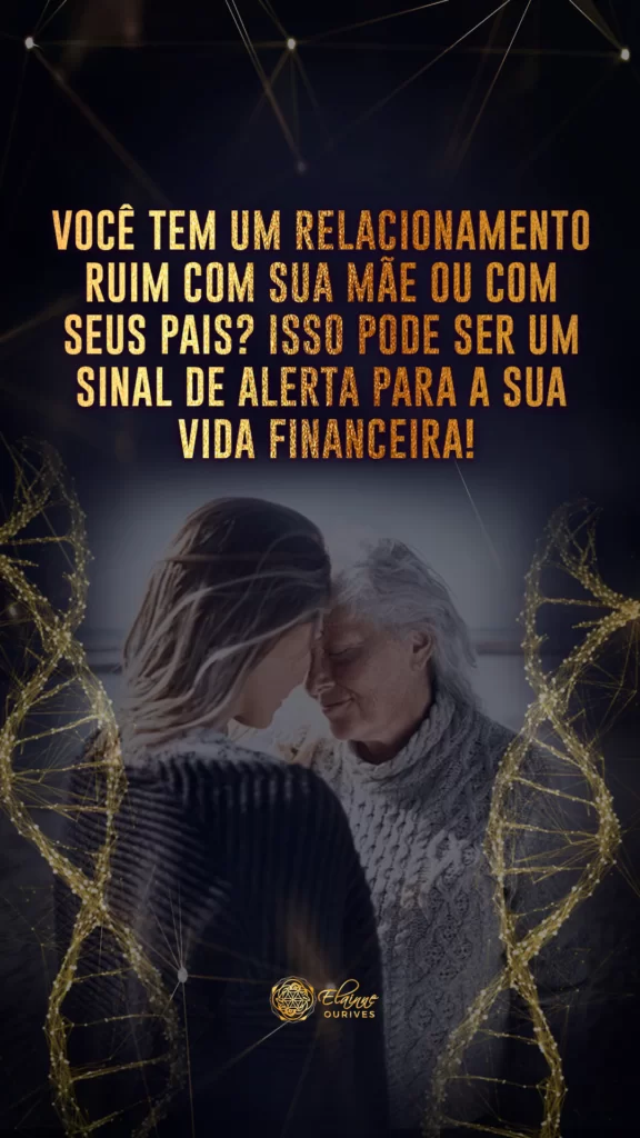 relação com sua mãe